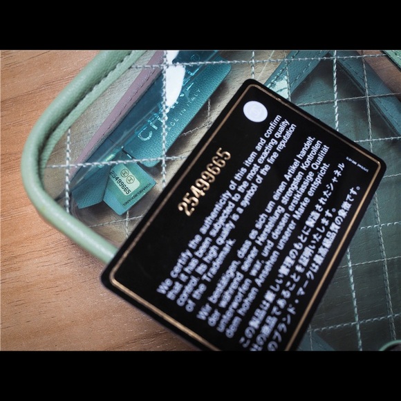 SOLD！Brand new Chanel pvc CF bag large - Picture 4 of 5